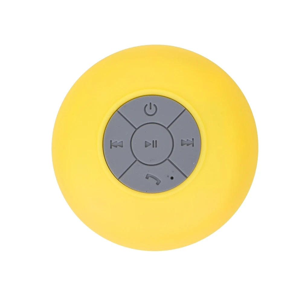 Caixa de Som Multimídia à prova D’Água, cor AMARELO
