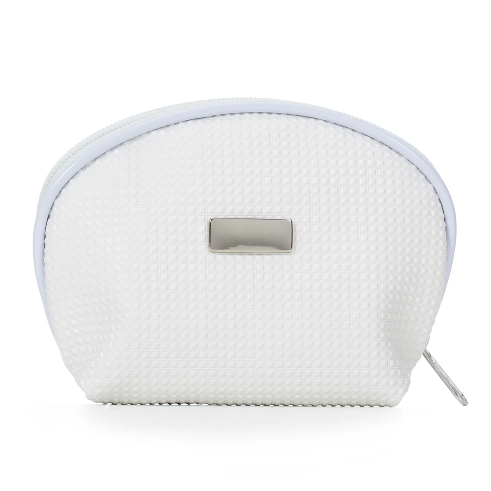 Nécessaire de Couro Sintético, cor BRANCO
