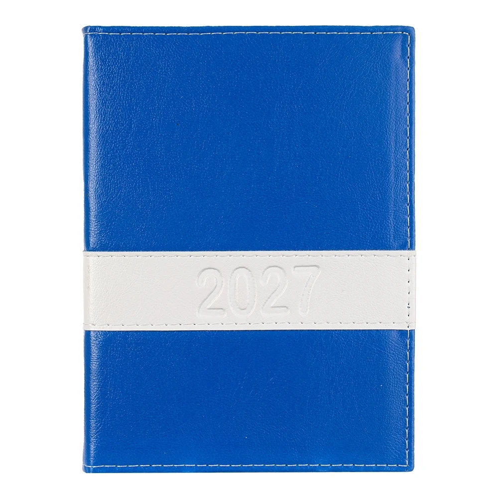 Agenda Diária 2027, cor AZUL