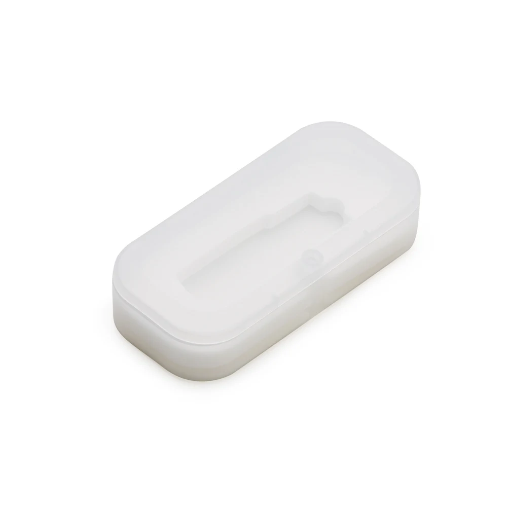 Estojo Plástico para Pen Drive, cor TRANSPARENTE