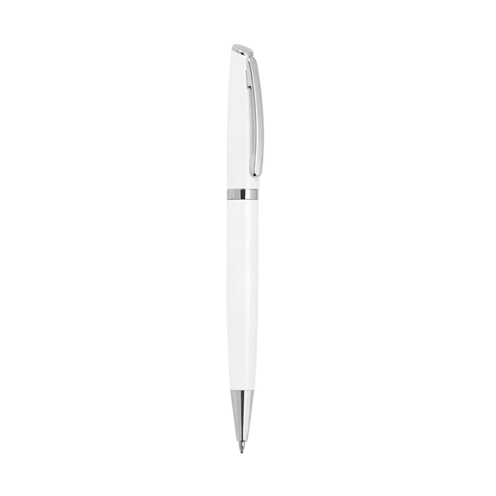 Caneta Metal, cor BRANCO