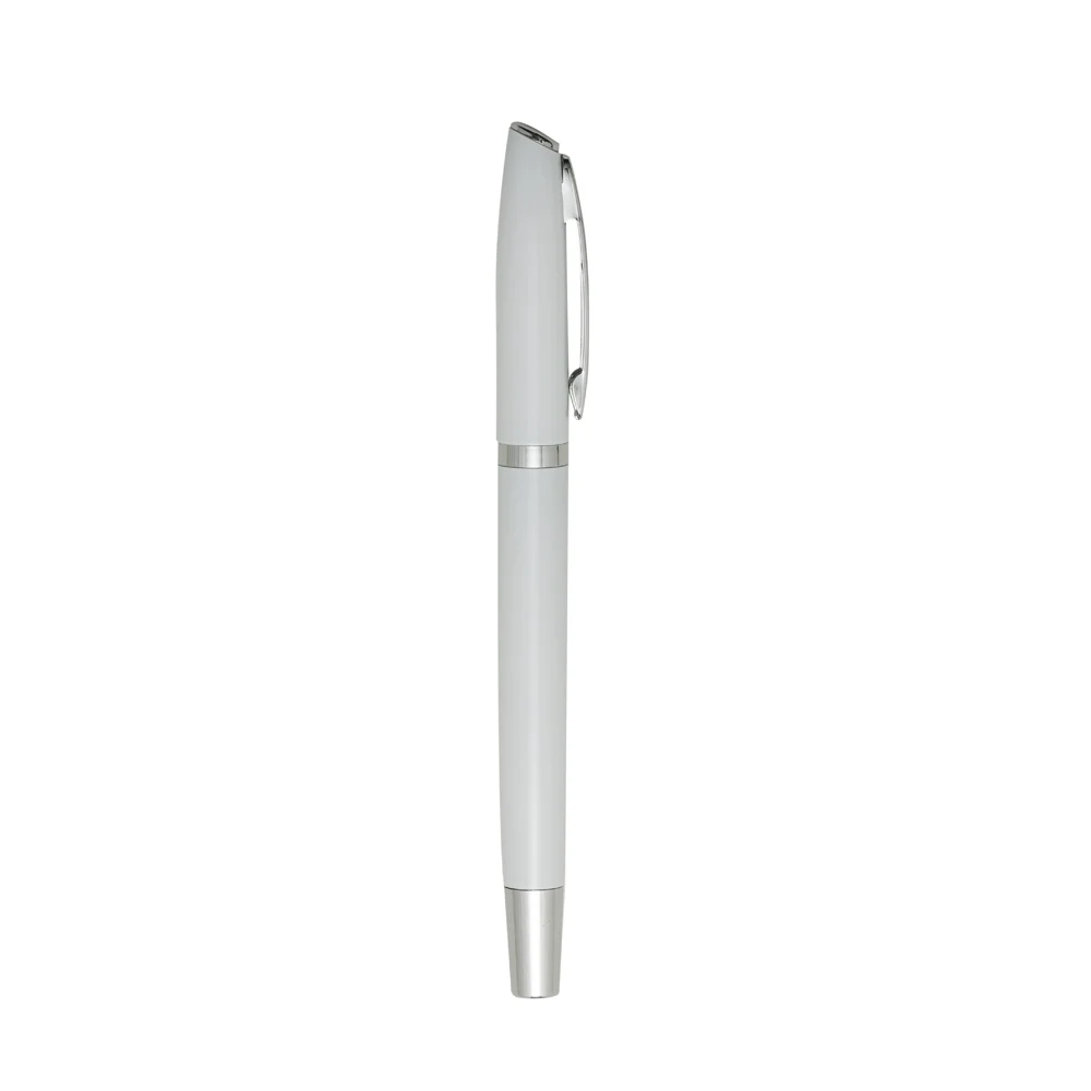 Caneta Metal Roller, cor BRANCO
