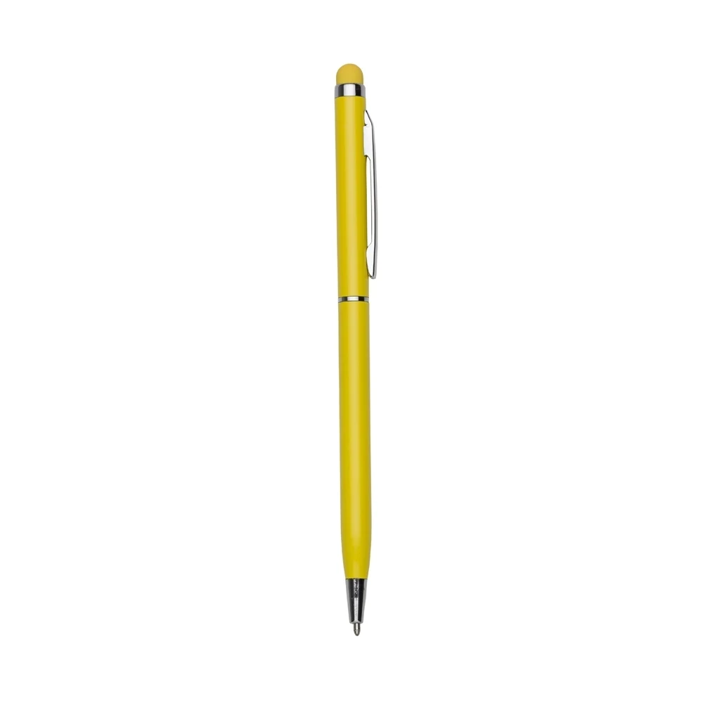 Caneta Metal Touch, cor AMARELO