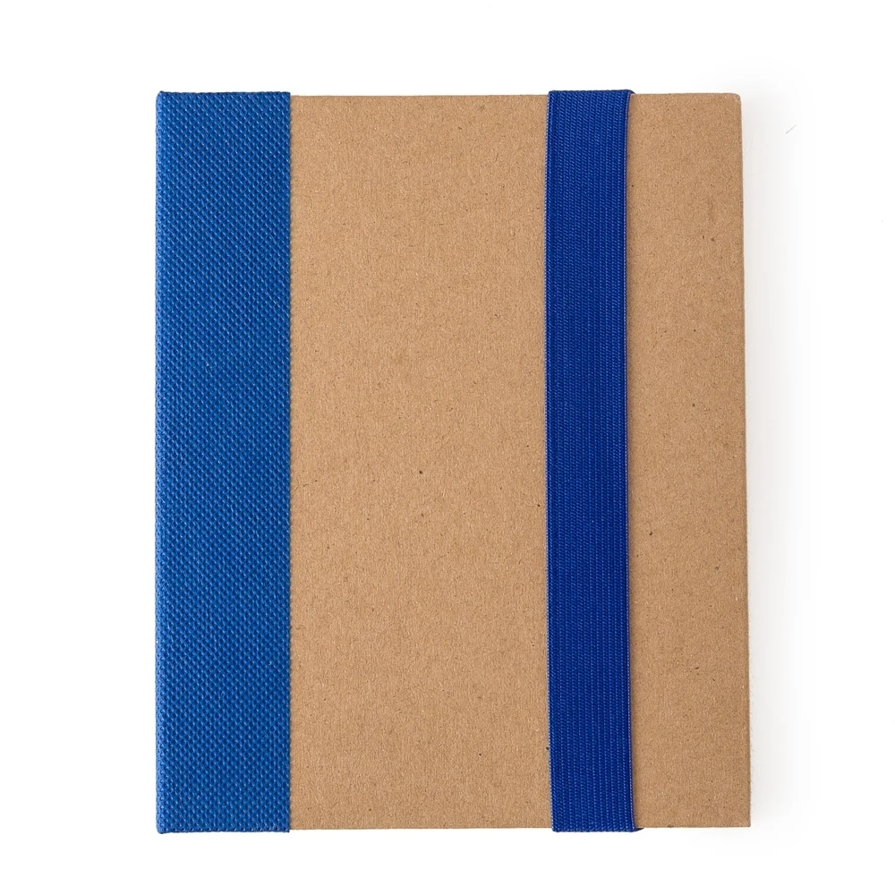 Bloco de Anotação com Autoadesivos e Caneta, cor AZUL