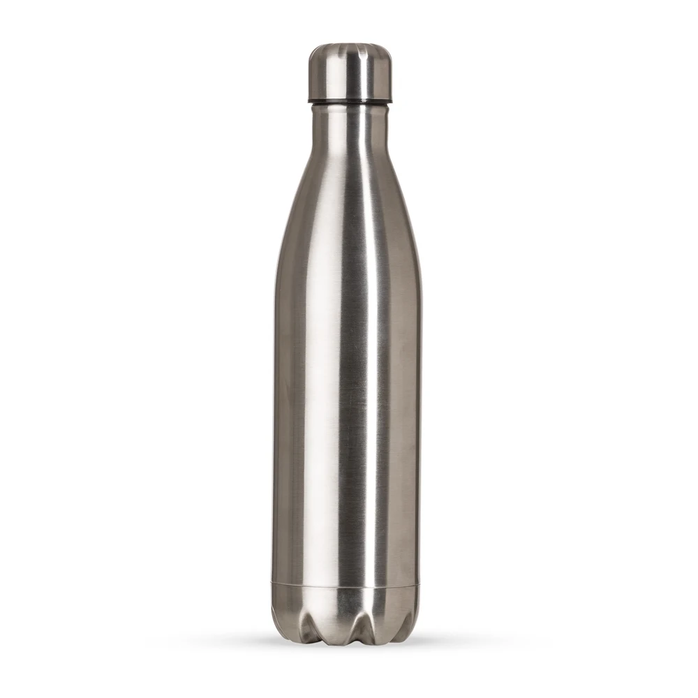 Garrafa Térmica Inox 750ml, cor PRATA