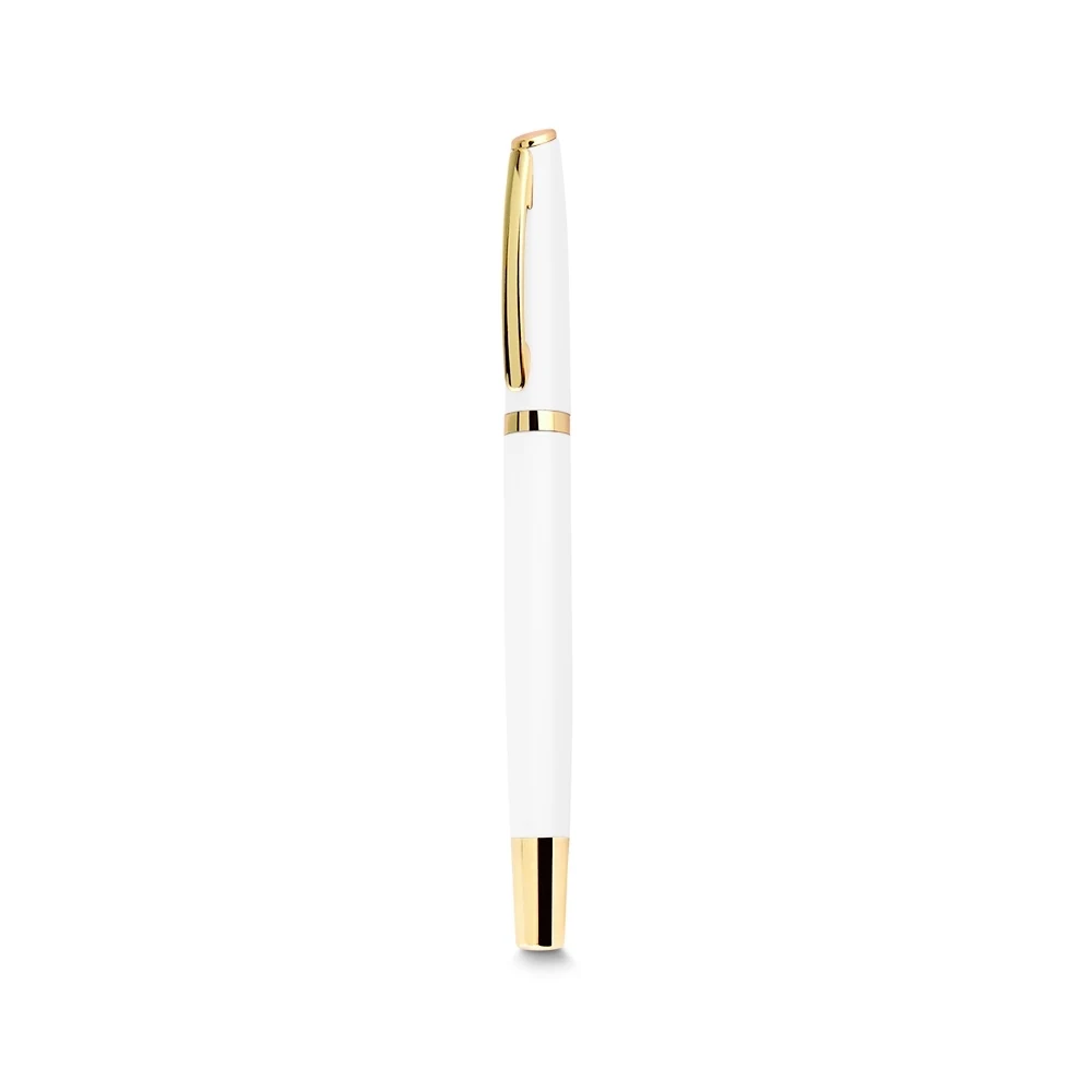 Caneta Metal Roller, cor BRANCO