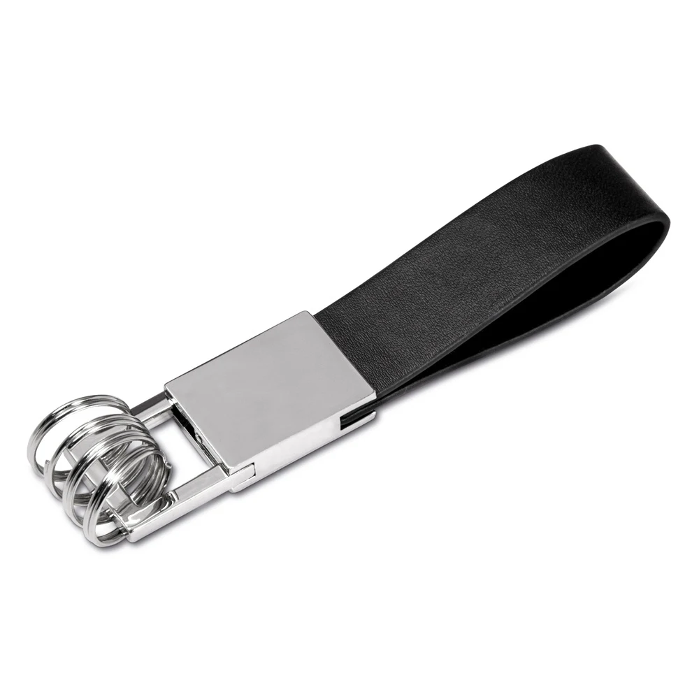 Chaveiro Metal 4 Argolas, cor PRETO