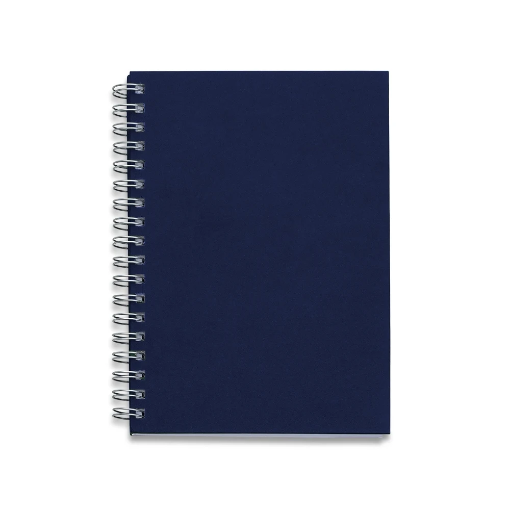 Caderno Capa Kraft, cor AZUL
