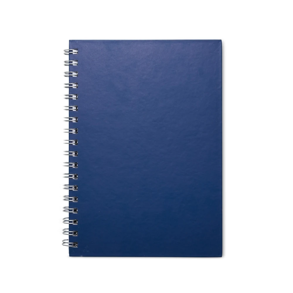 Caderno Percalux Emborrachado, cor AZUL
