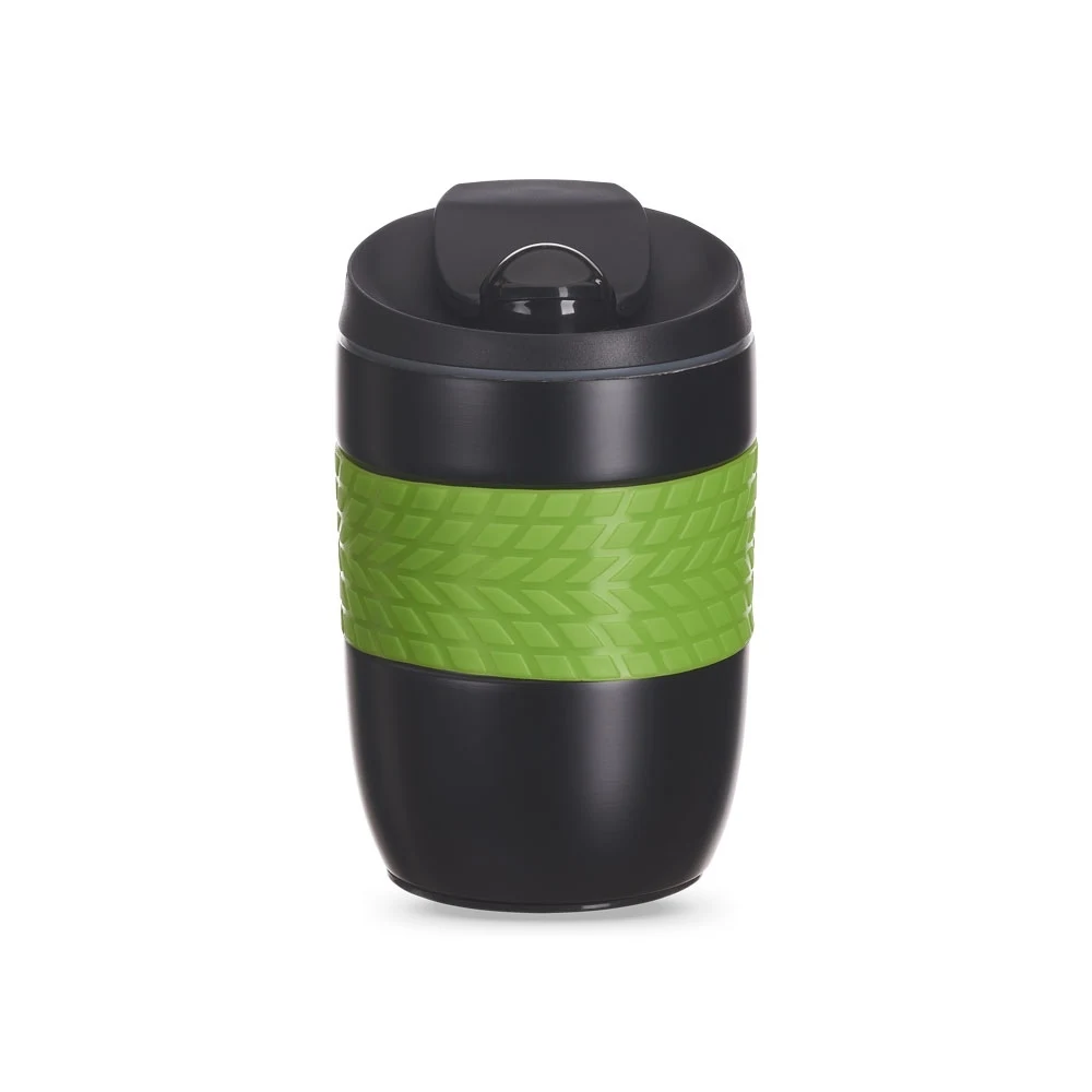 Copo Inox 250ml Antiqueda, cor VERDE