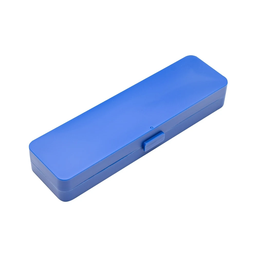 Caneta de Metal com Estojo plástico, cor AZUL