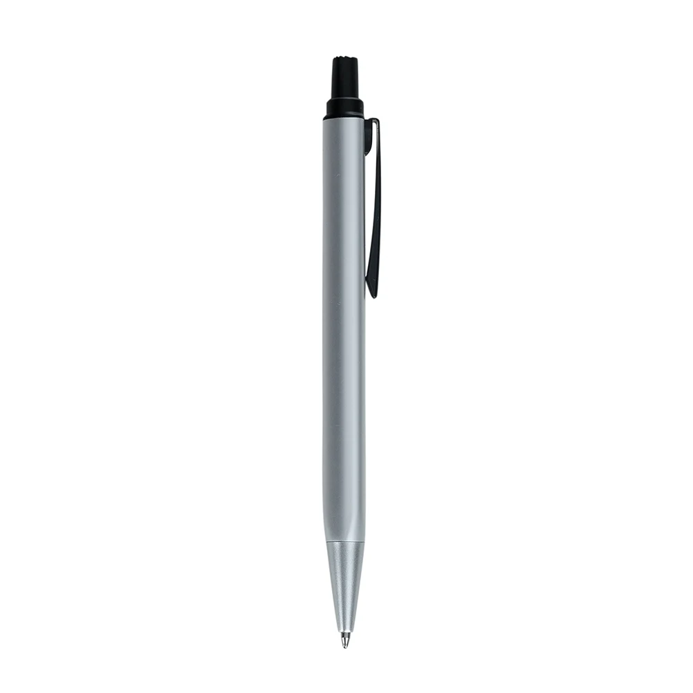 Caneta Metal, cor PRATA