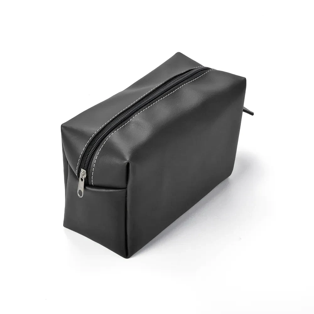 Nécessaire de Couro Sintético, cor PRETO