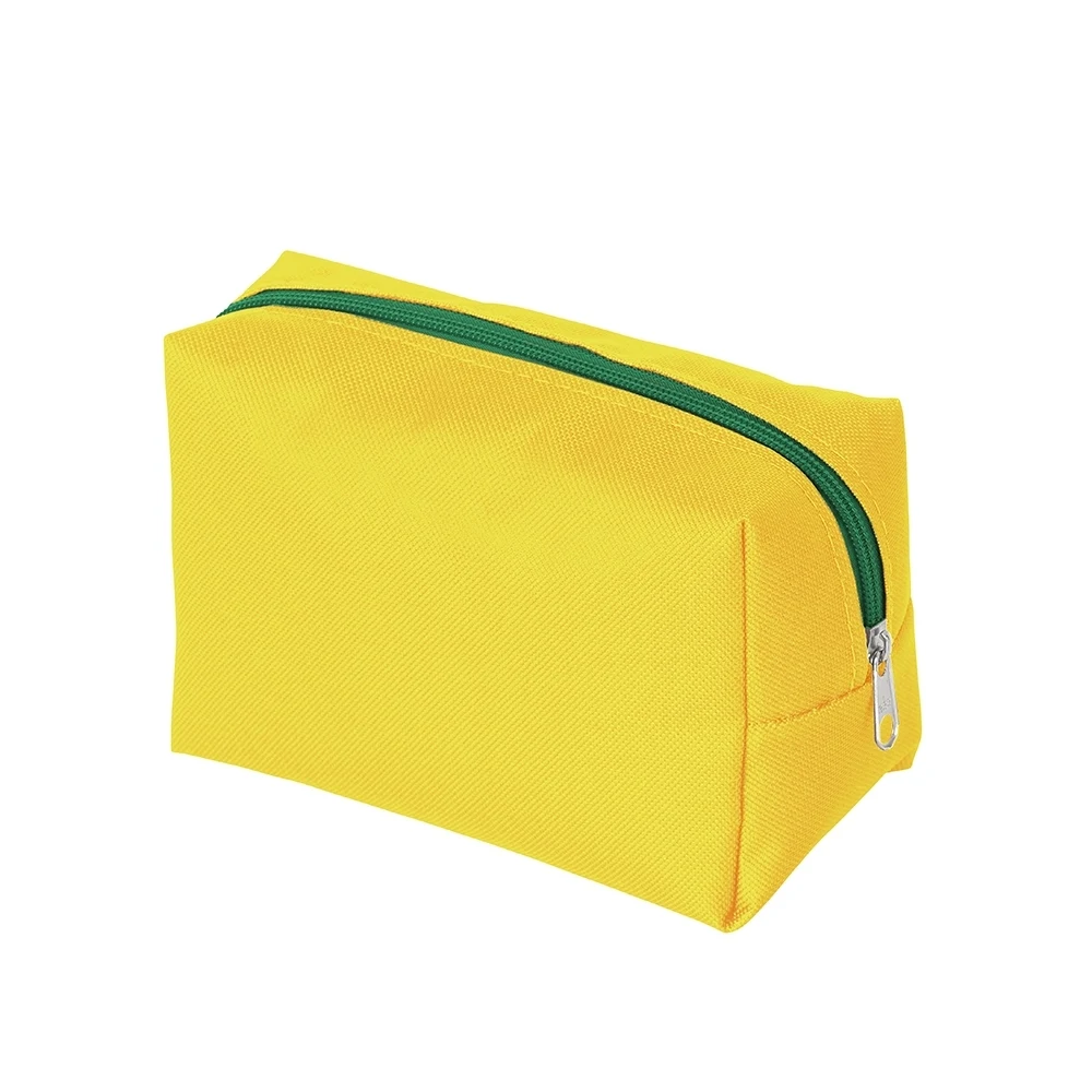Nécessaire de Nylon, cor AMARELO E VERDE