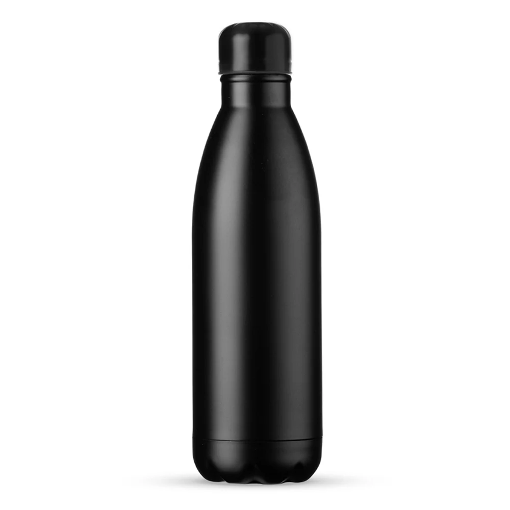 Garrafa Térmica Inox 1L, cor PRETO