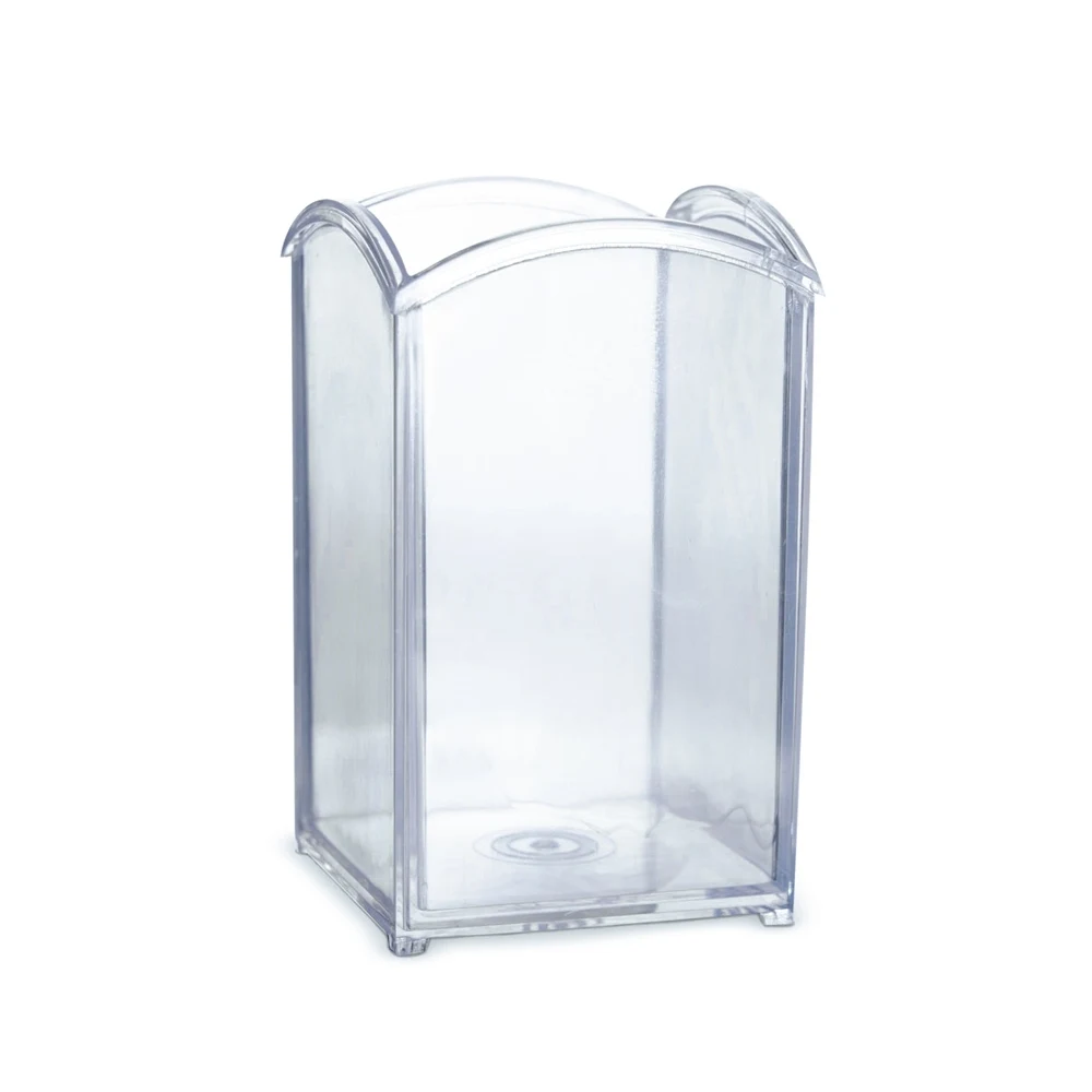 Porta Canetas com Porta Foto, cor TRANSPARENTE