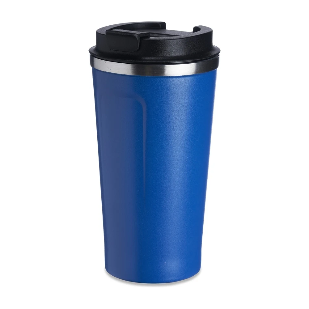 Copo Térmico Inox 500ml, cor AZUL ESCURO