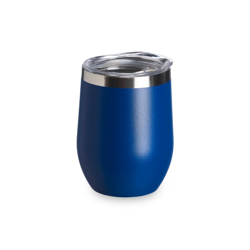 Copo Térmico Inox 320ml, cor AZUL