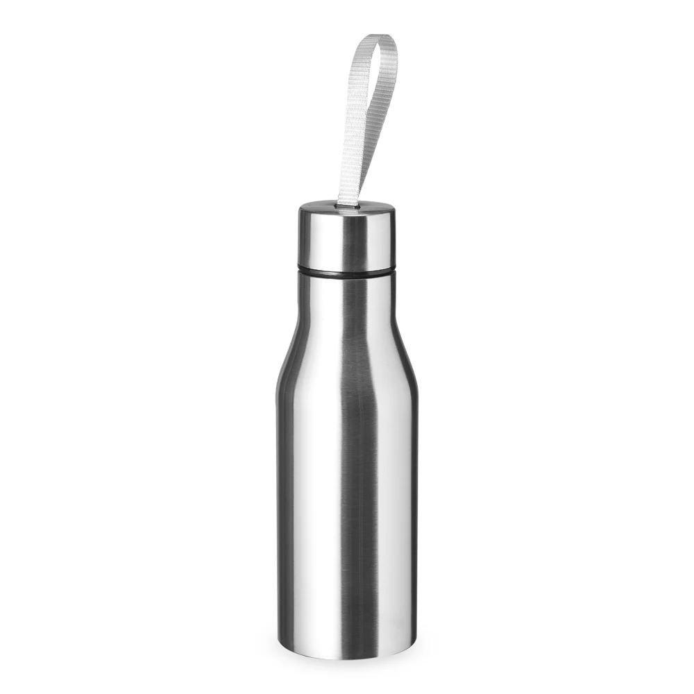 Garrafa Inox 500ml, cor PRATA