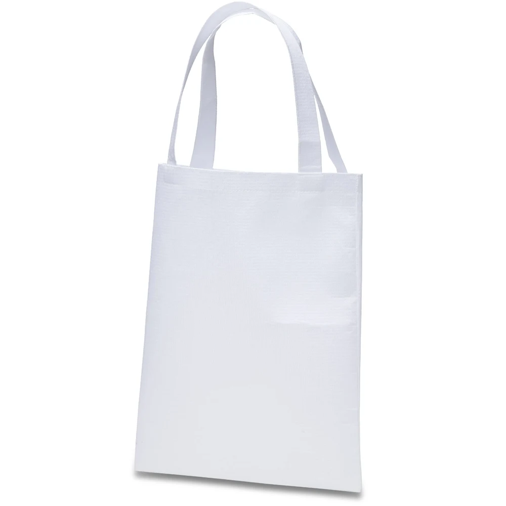 Sacola Sublimática Poliéster Pet, cor BRANCO