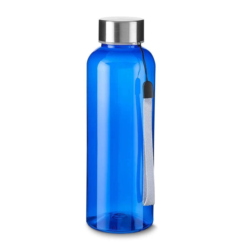 Garrafa Plástica 600ml, cor AZUL