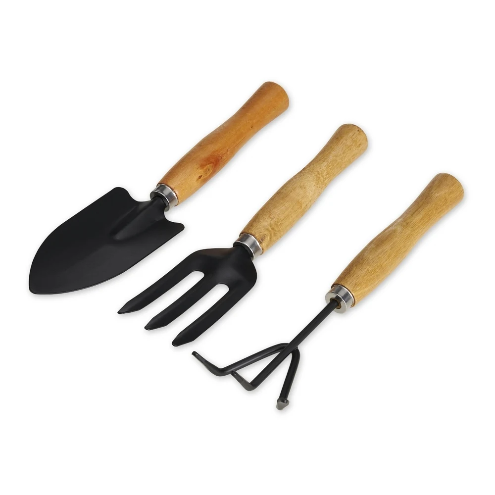 Kit Jardinagem 3 Peças, cor MADEIRA
