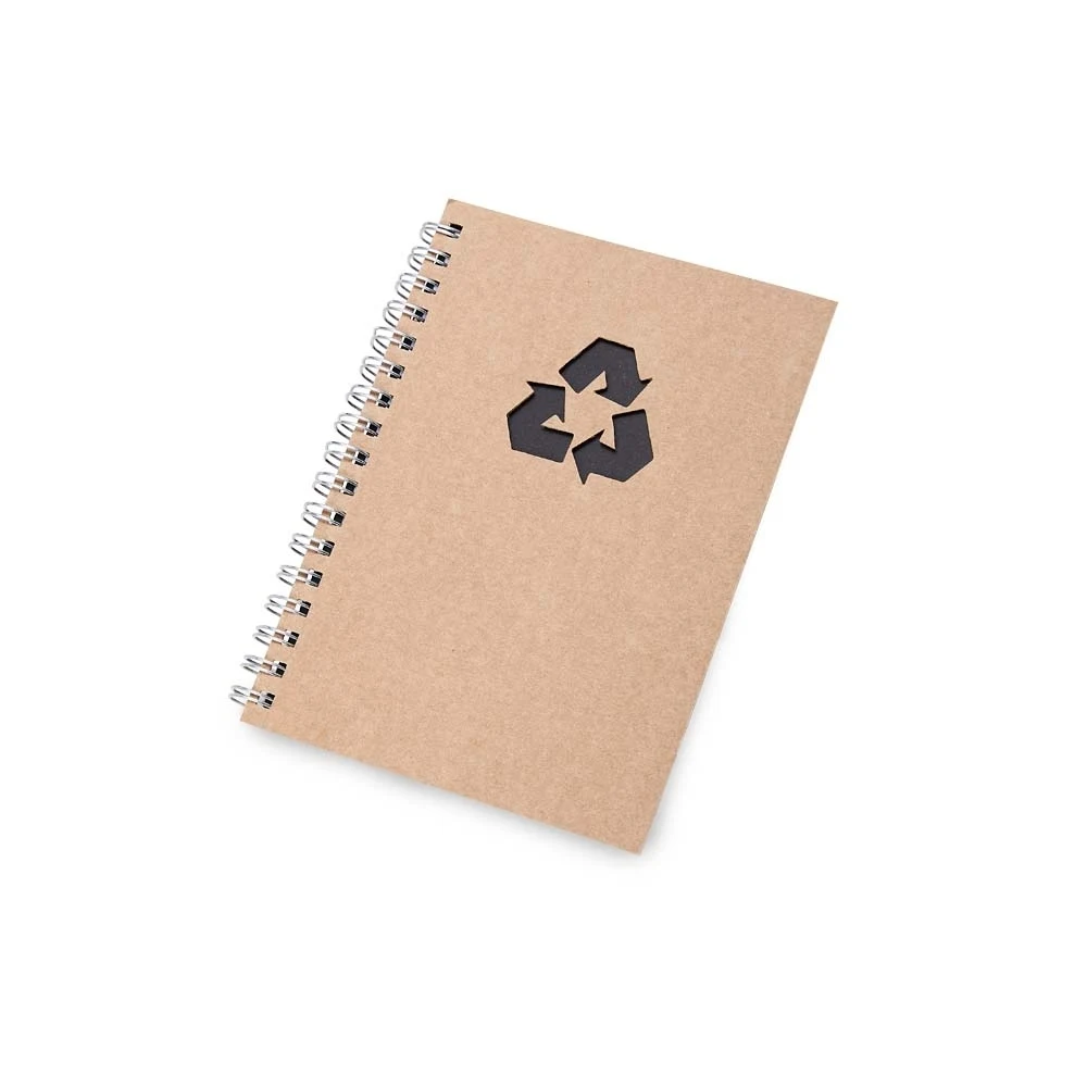 Caderno Ecológico, cor PRETO