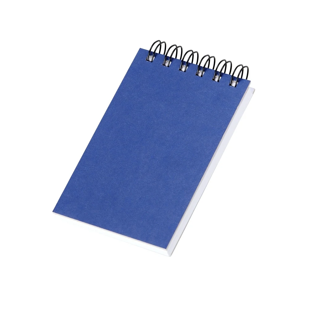 Bloco de Anotações em Kraft, cor AZUL