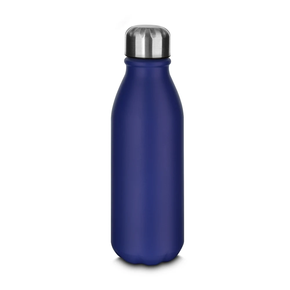 Garrafa Alumínio 550ml, cor AZUL