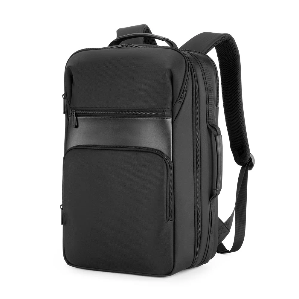 Mochila de Poliéster USB 27 Litros, cor PRETO