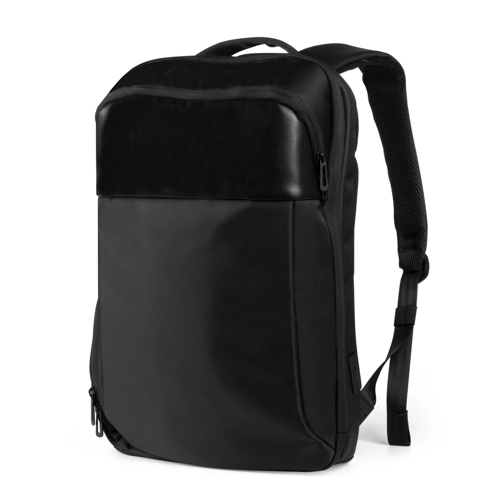 Mochila de Poliéster USB 23 Litros, cor PRETO