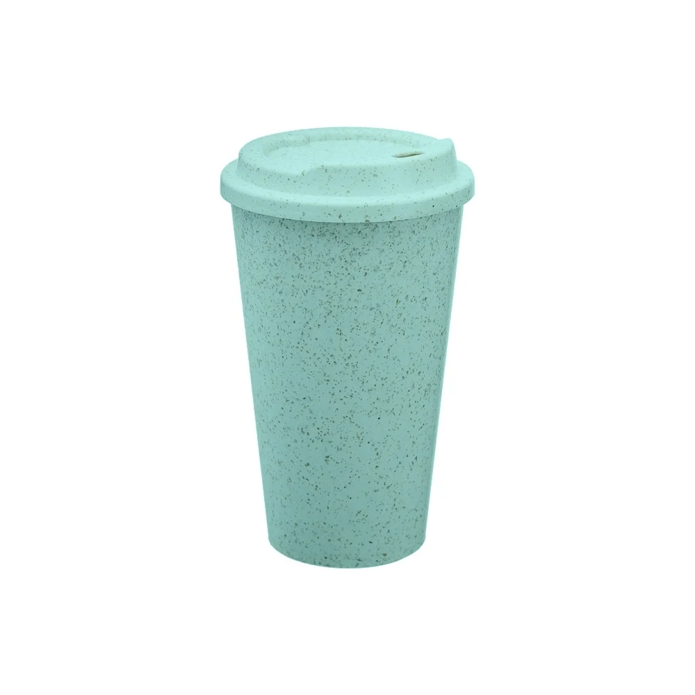 Copo Fibra de Arroz 550ml, cor AZUL