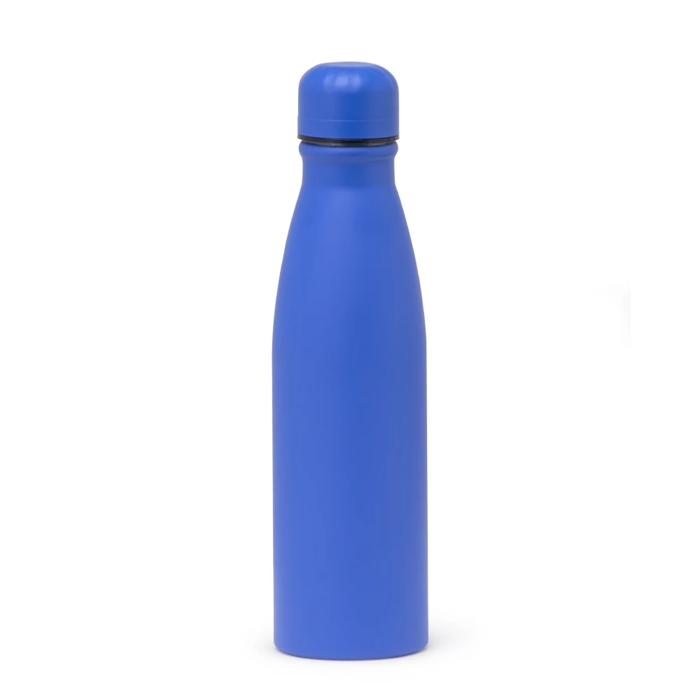 Garrafa de Alumínio 600ml, cor AZUL