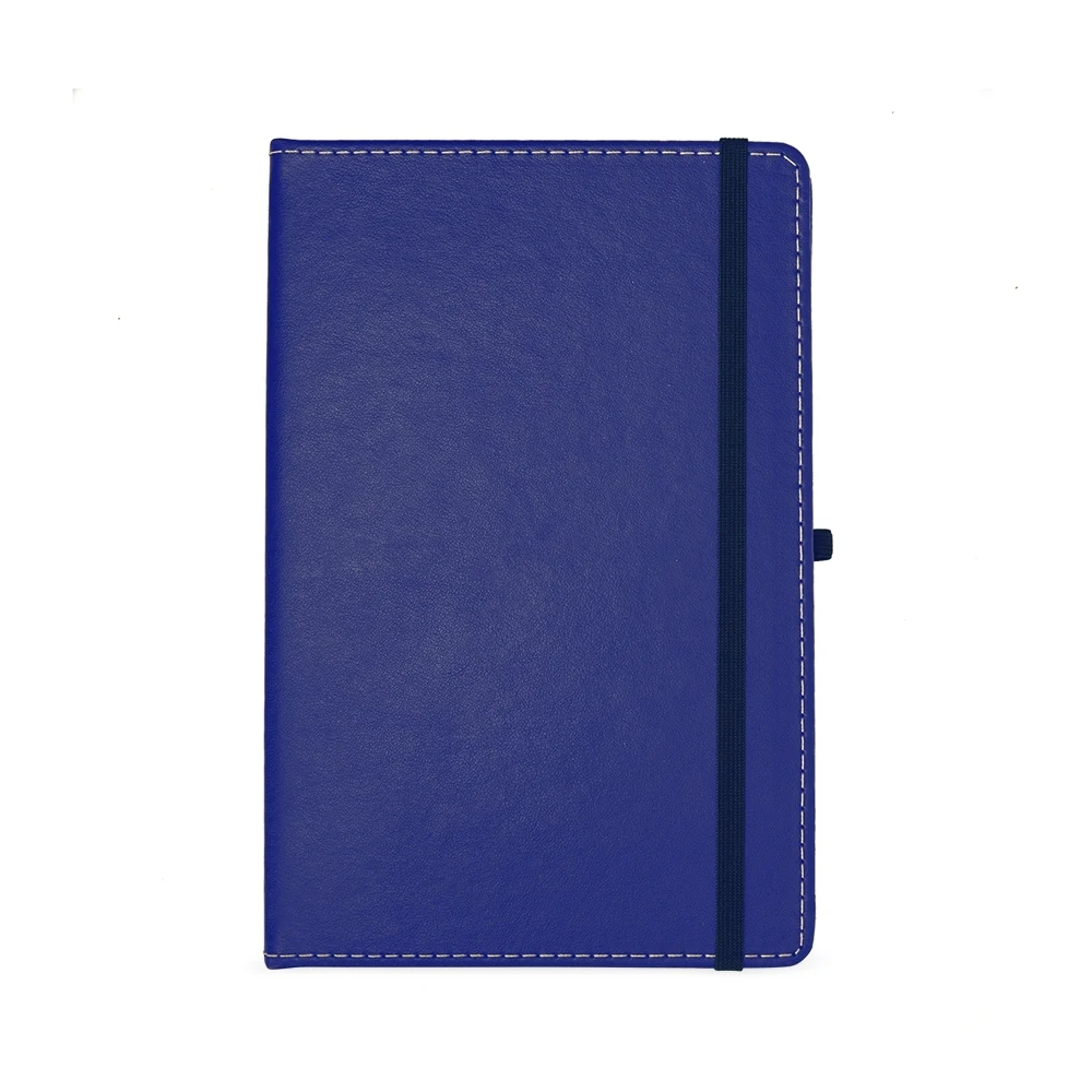 Caderneta em Couro Sintético, cor AZUL