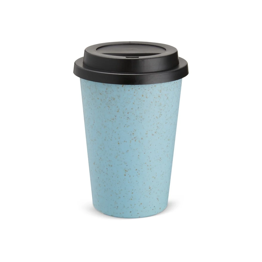 Copo Fibra de Arroz 450ml, cor AZUL