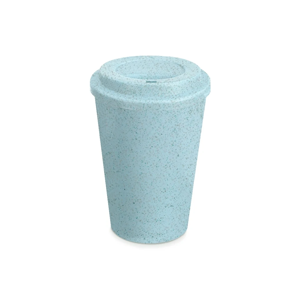 Copo Fibra de Arroz 450ml, cor AZUL