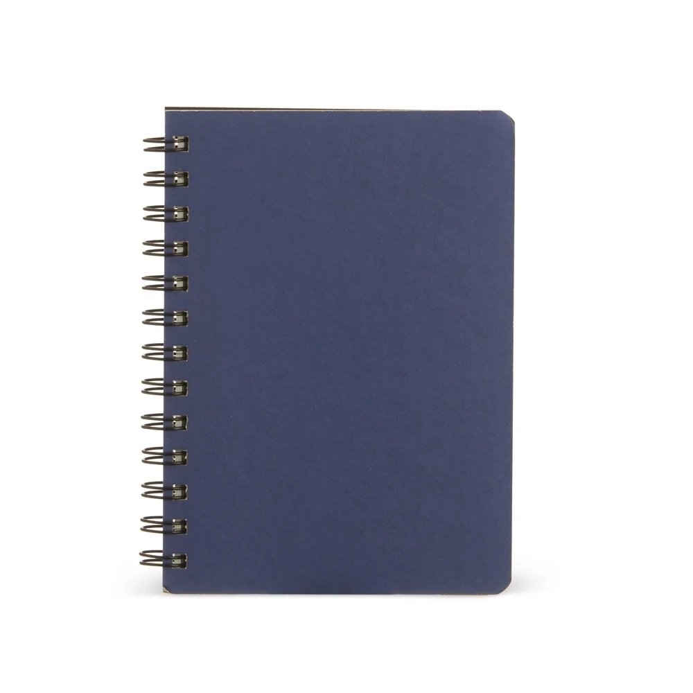 Caderno Kraft, cor AZUL
