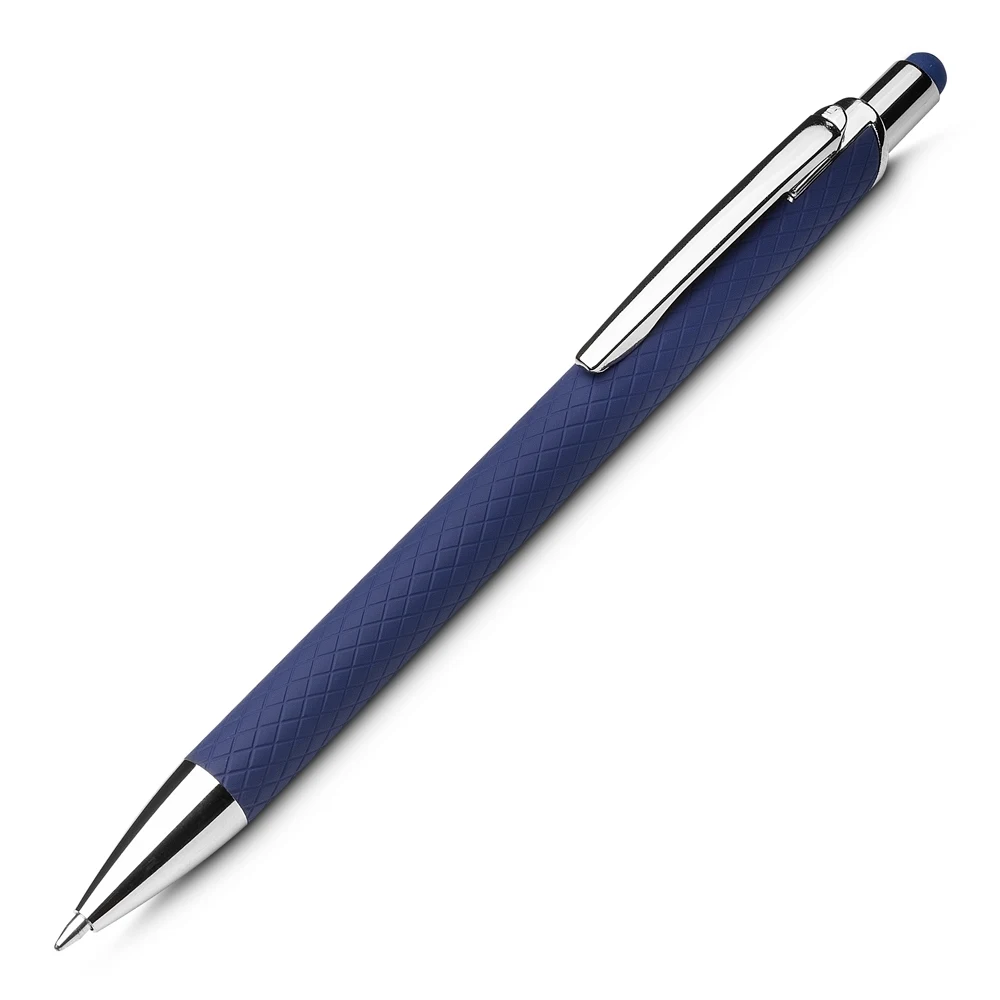 Caneta Alumínio Reciclado, cor AZUL