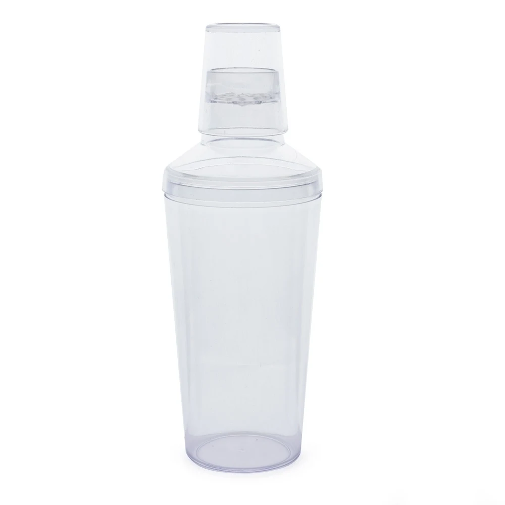 Coqueteleira Acrílico 565ml, cor TRANSPARENTE