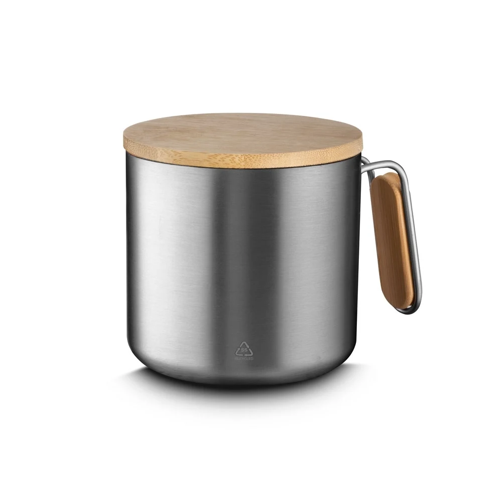 Caneca Térmica 330ml, cor PRATA