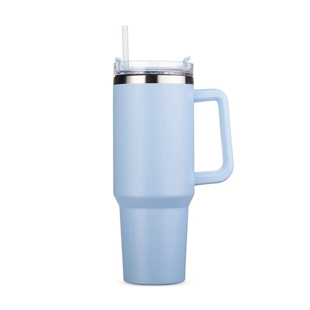 Caneca Térmica 1,2L, cor AZUL CLARO