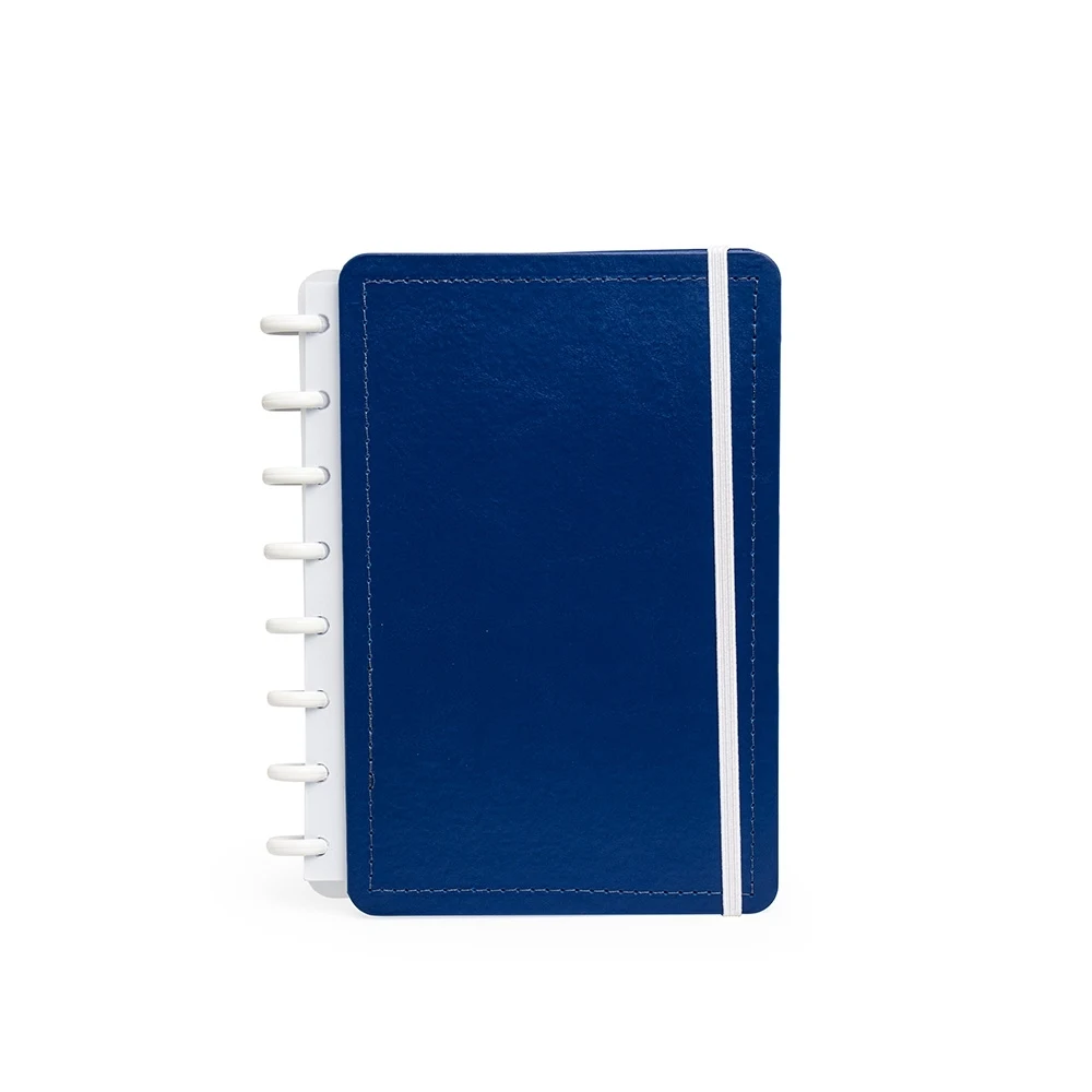 Caderno de Disco Percalux, cor AZUL