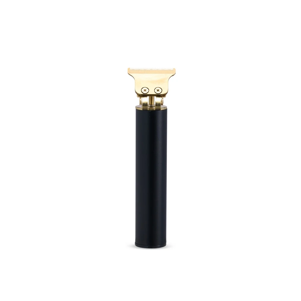 Máquina de Cortar Cabelo Recarregável, cor PRETO COM DOURADO