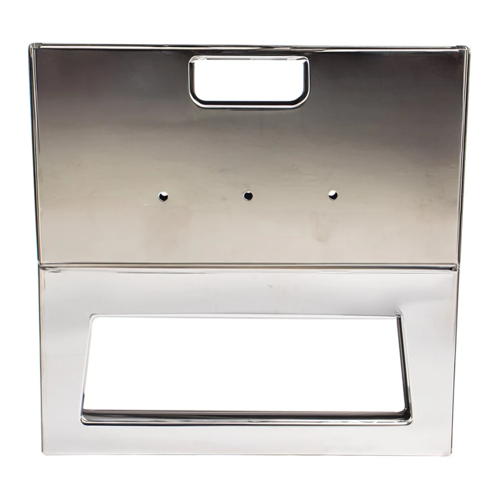 Churrasqueira Portátil, cor INOX