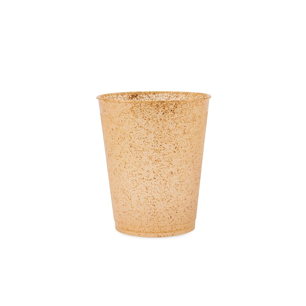 Copo Fibra Biodegradável 450ml, cor BEGE