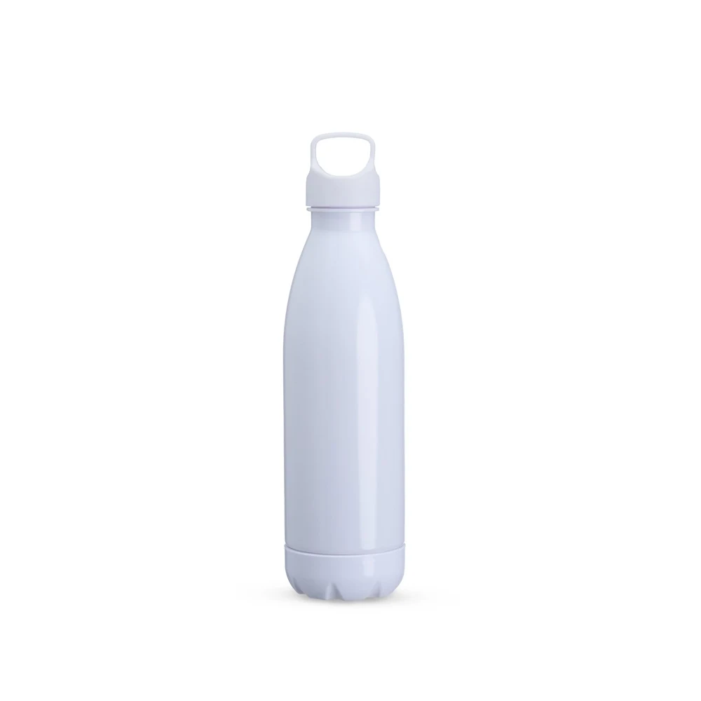 Garrafa Plástica 680ml, cor BRANCO