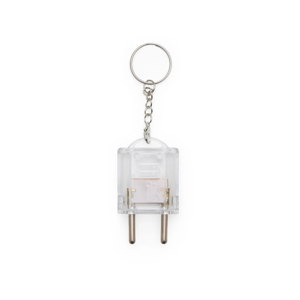 Chaveiro Teste de Tensão Elétrica, cor TRANSPARENTE