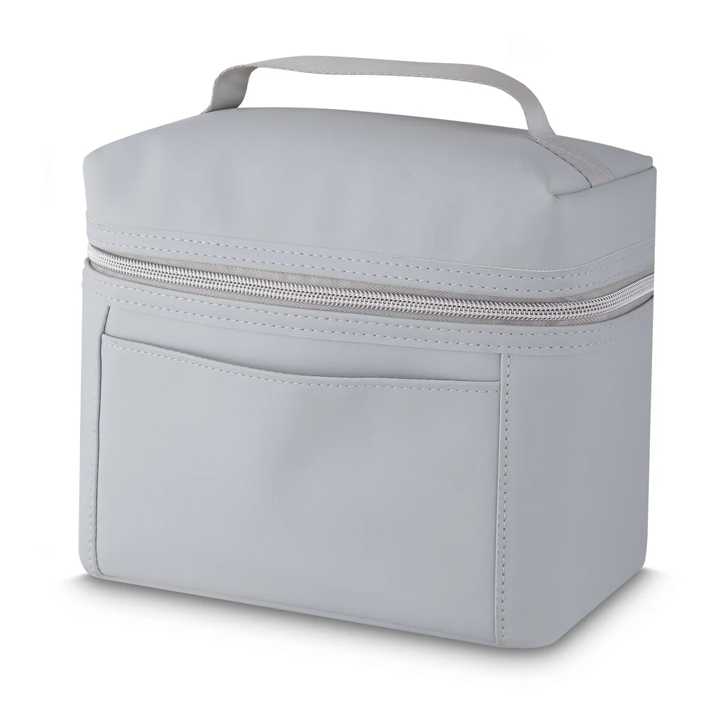 Bolsa Térmica PU 4 Litros, cor CINZA CLARO