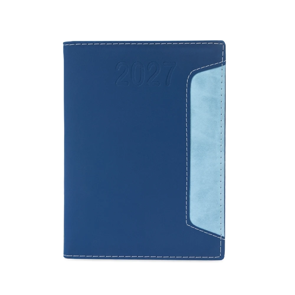 Agenda Diária 2027, cor AZUL