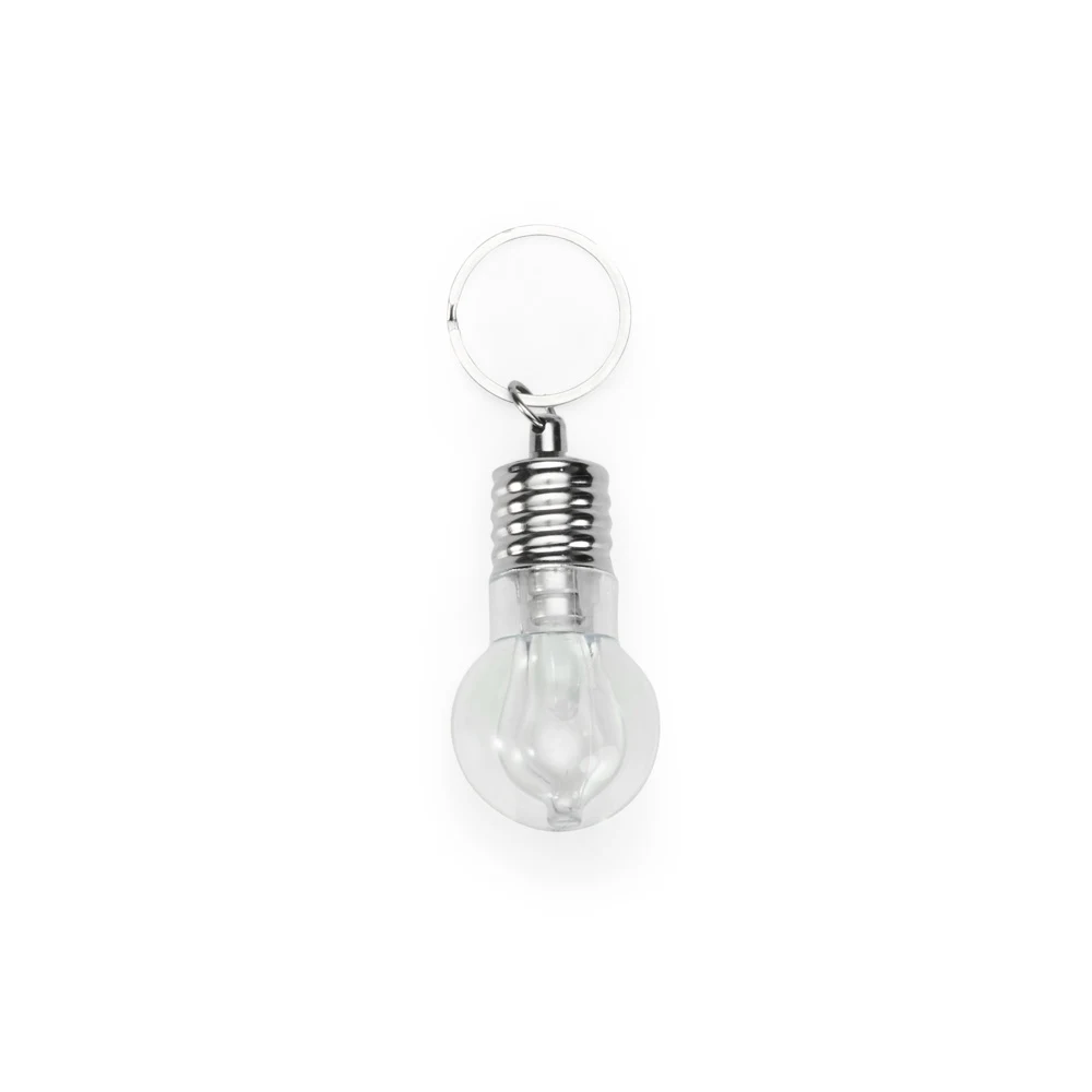 Chaveiro Lâmpada, cor TRANSPARENTE